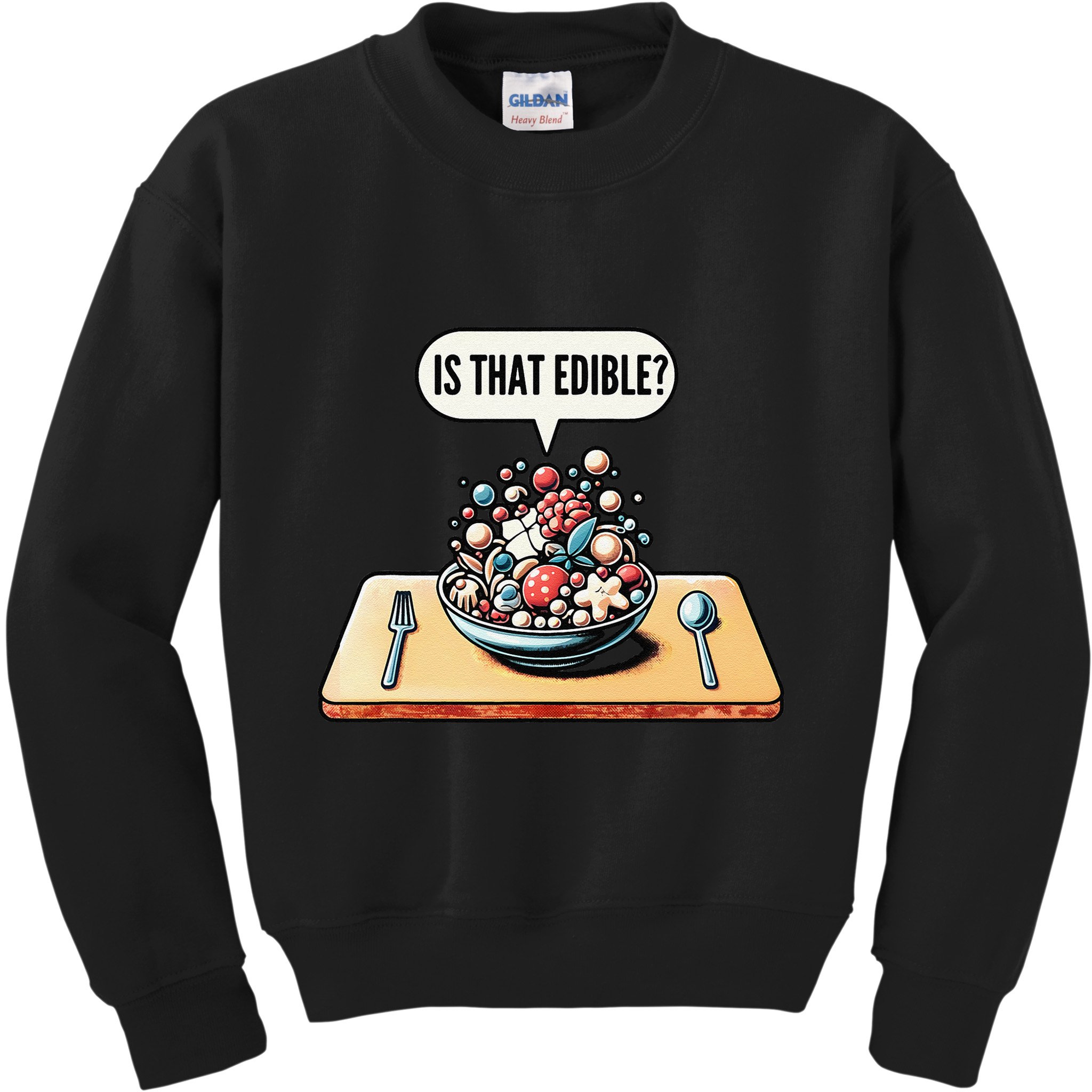 Funny Is That Edible Molecular Gastronomy Kids Sweatshirt
