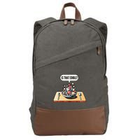 Funny Is That Edible Molecular Gastronomy Cotton Canvas Backpack