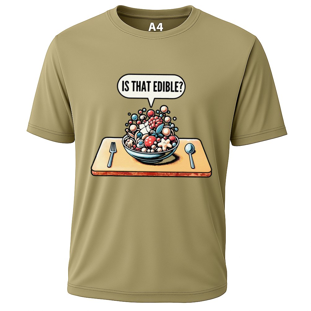 Funny Is That Edible Molecular Gastronomy Performance Shirt