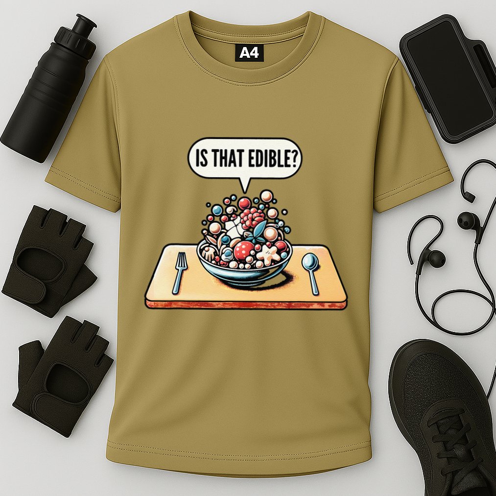 Funny Is That Edible Molecular Gastronomy Performance Shirt