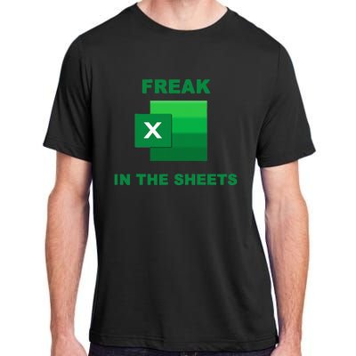 Freak In The Excel Sheets Adult ChromaSoft Performance T-Shirt