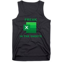 Freak In The Excel Sheets Tank Top