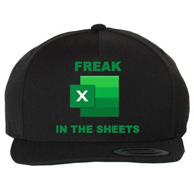 Freak In The Excel Sheets Wool Snapback Cap