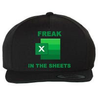 Freak In The Excel Sheets Wool Snapback Cap