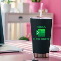 Freak In The Excel Sheets Permanent Decal Sticker