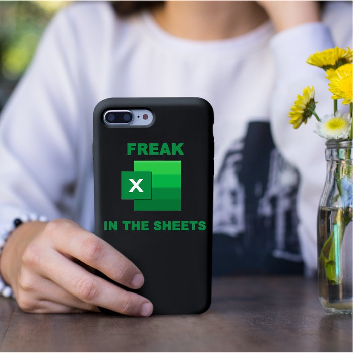 Freak In The Excel Sheets Permanent Decal Sticker