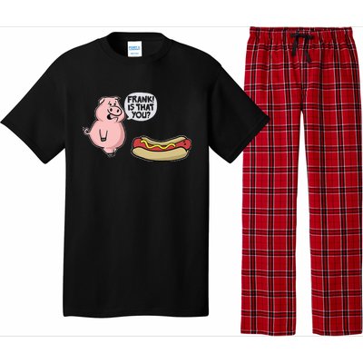 Frank! Is That You Pig And Hot Dog Funny Pajama Set