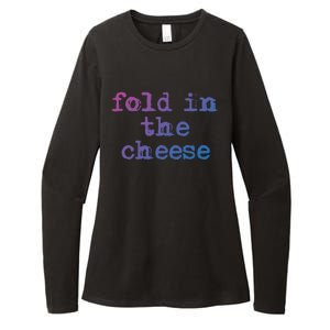 Fold In The Cheese Gift Womens CVC Long Sleeve Shirt