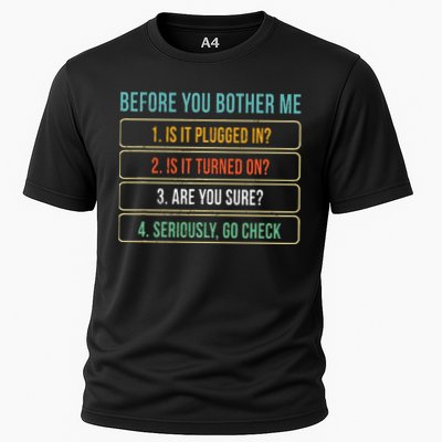 Funny Information Technology Tech Technical Support Gift Performance Shirt