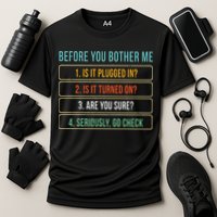 Funny Information Technology Tech Technical Support Gift Performance Shirt