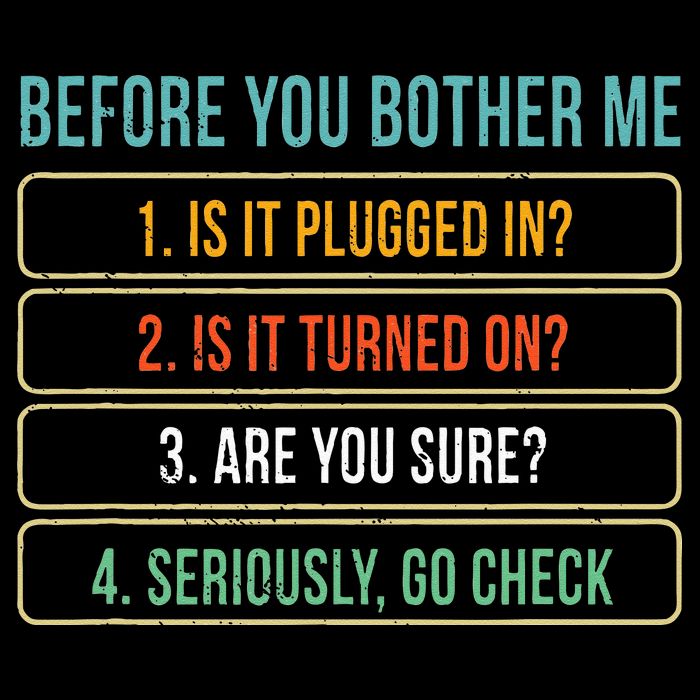 Funny Information Technology Tech Technical Support Gift Button