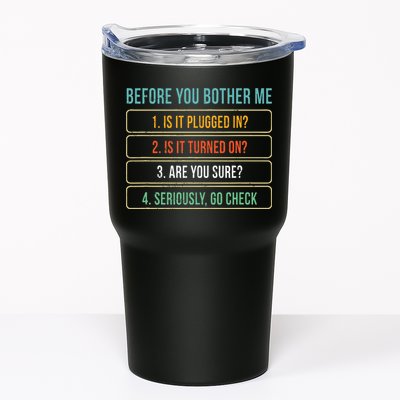 Funny Information Technology Tech Technical Support Gift Tumbler