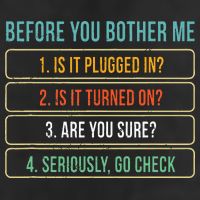Funny Information Technology Tech Technical Support Gift Golf Towel