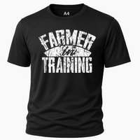 Farmer In Training Farmer Gift Cooling Performance Crew T-Shirt