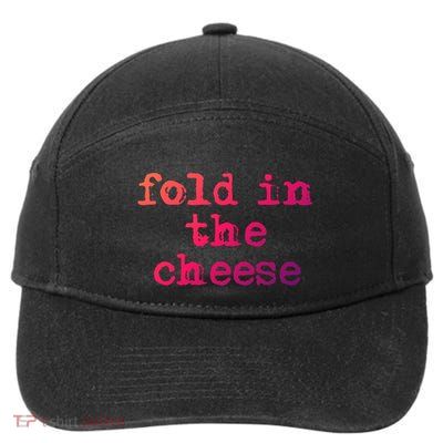 Fold In The Cheese Gift 7-Panel Snapback Hat