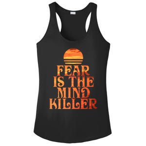 Fear Is The Mind Killer Ladies PosiCharge Competitor Racerback Tank