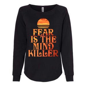 Fear Is The Mind Killer Womens California Wash Sweatshirt