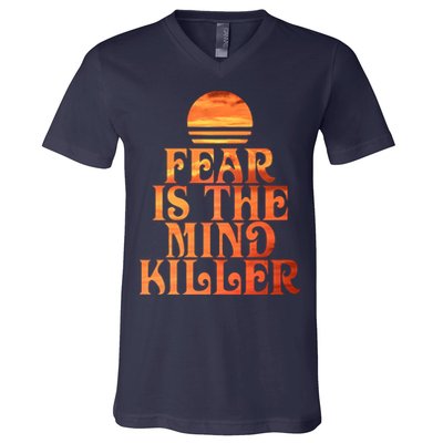 Fear Is The Mind Killer V-Neck T-Shirt