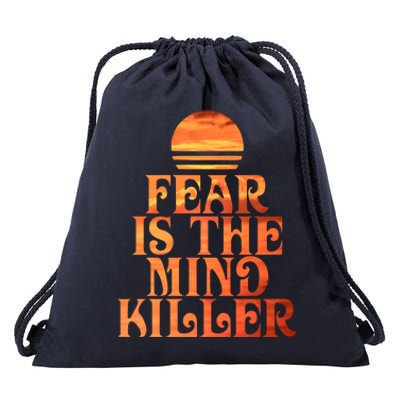 Fear Is The Mind Killer Drawstring Bag