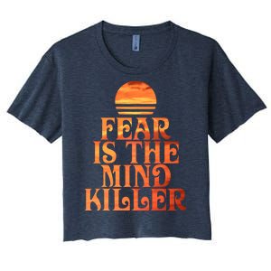 Fear Is The Mind Killer Women's Crop Top Tee