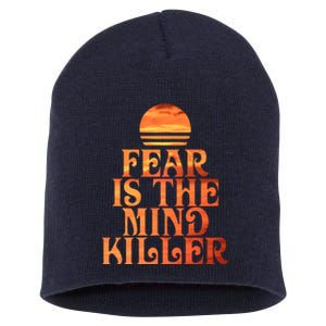 Fear Is The Mind Killer Short Acrylic Beanie