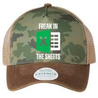 Freak In The Sheets Excel Spreadsheet Funny Office Jokes Legacy Tie Dye Trucker Hat