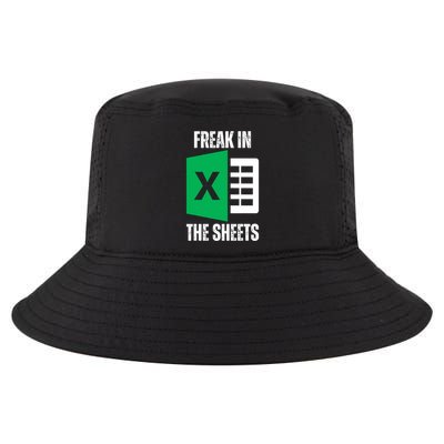 Freak In The Sheets Excel Spreadsheet Funny Office Jokes Cool Comfort Performance Bucket Hat