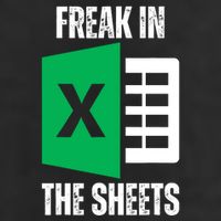 Freak In The Sheets Excel Spreadsheet Funny Office Jokes Cool Comfort Performance Bucket Hat