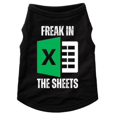 Freak In The Sheets Excel Spreadsheet Funny Office Jokes Doggie Tank