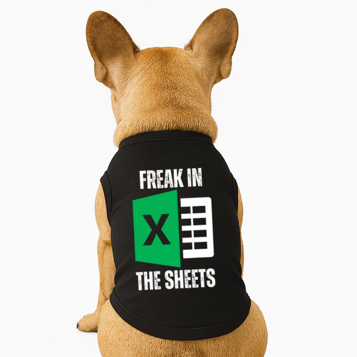 Freak In The Sheets Excel Spreadsheet Funny Office Jokes Doggie Tank