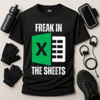 Freak In The Sheets Excel Spreadsheet Funny Office Jokes Performance Shirt