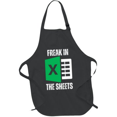Freak In The Sheets Excel Spreadsheet Funny Office Jokes Apron