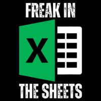 Freak In The Sheets Excel Spreadsheet Funny Office Jokes T-Shirt