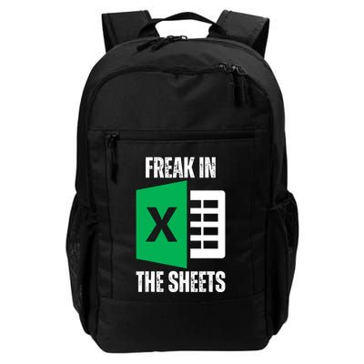 Freak In The Sheets Excel Spreadsheet Funny Office Jokes Backpack