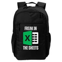 Freak In The Sheets Excel Spreadsheet Funny Office Jokes Backpack
