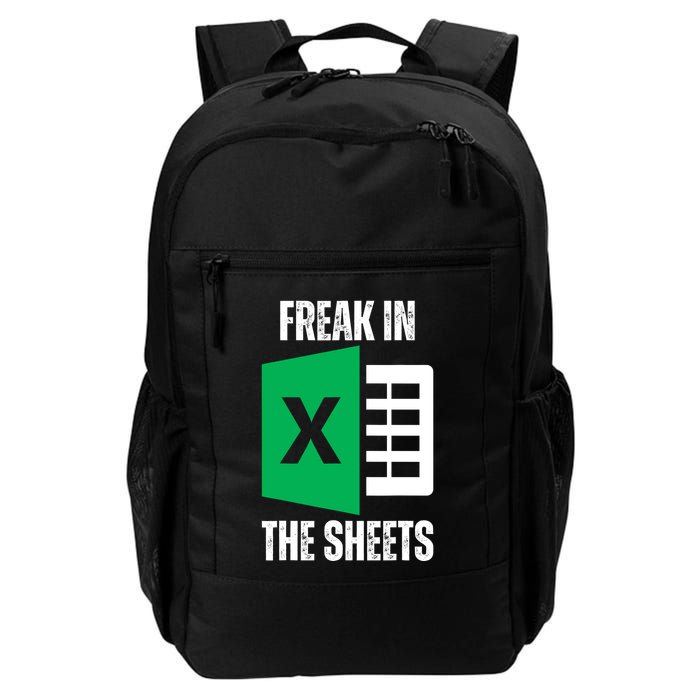 Freak In The Sheets Excel Spreadsheet Funny Office Jokes Backpack