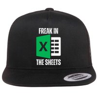 Freak In The Sheets Excel Spreadsheet Funny Office Jokes Flatbill Hat