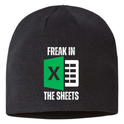 Freak In The Sheets Excel Spreadsheet Funny Office Jokes Sustainable Beanie