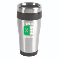 Freak In The Sheets Excel Spreadsheet Funny Office Jokes 16oz Travel Tumbler