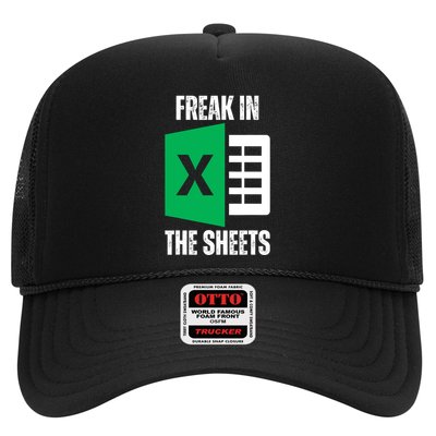 Freak In The Sheets Excel Spreadsheet Funny Office Jokes Trucker Hat
