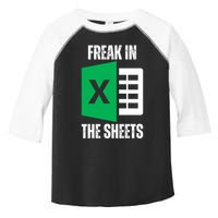 Freak In The Sheets Excel Spreadsheet Funny Office Jokes Toddler Fine Jersey T-Shirt