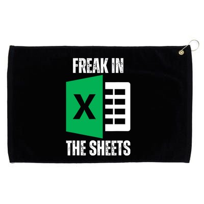 Freak In The Sheets Excel Spreadsheet Funny Office Jokes Grommeted Golf Towel