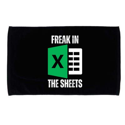 Freak In The Sheets Excel Spreadsheet Funny Office Jokes Microfiber Hand Towel