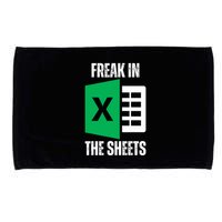 Freak In The Sheets Excel Spreadsheet Funny Office Jokes Microfiber Hand Towel