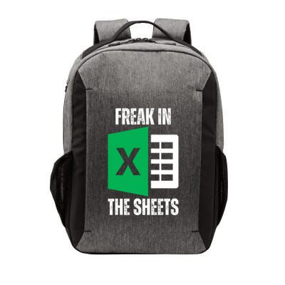 Freak In The Sheets Excel Spreadsheet Funny Office Jokes Vector Backpack