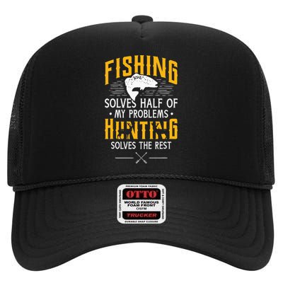 Funny Information Technology Tech Technical Support Gift High Crown Mesh Back Trucker Hat