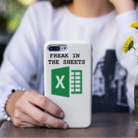 Freak In The Excel Sheets Permanent Decal Sticker
