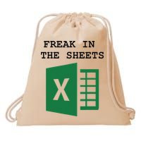 Freak In The Excel Sheets Drawstring Bag