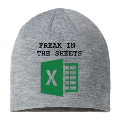 Freak In The Excel Sheets Sustainable Beanie