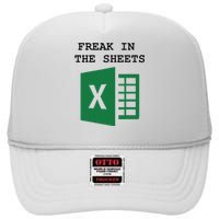 Freak In The Excel Sheets High Crown Mesh Back Trucker Hat